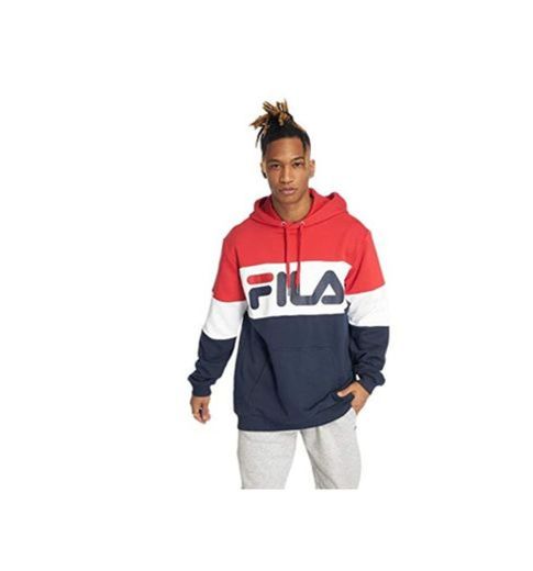 Fila - Men Night Blocked Hoody - Black Iris