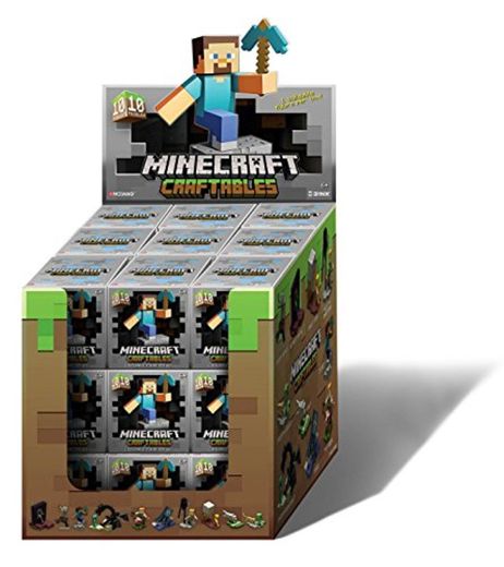 IMC Toys Minecraft - Figura montable, surtido: colores aleatorios, 1 unidad