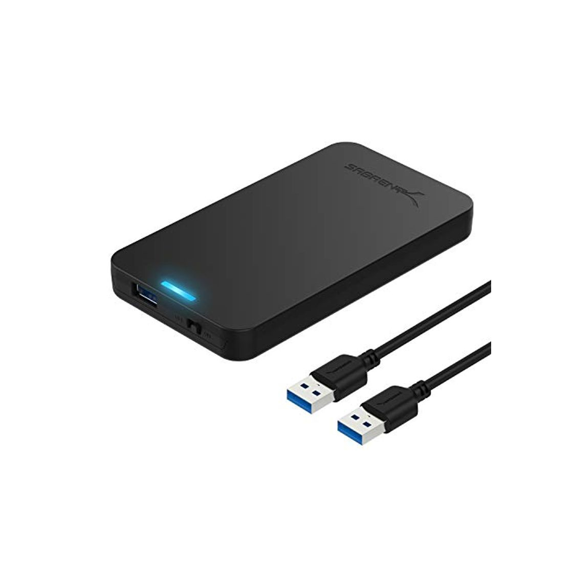 Social Sabrent Caja de disco duro externo sin herramientas SATA a USB 3.0