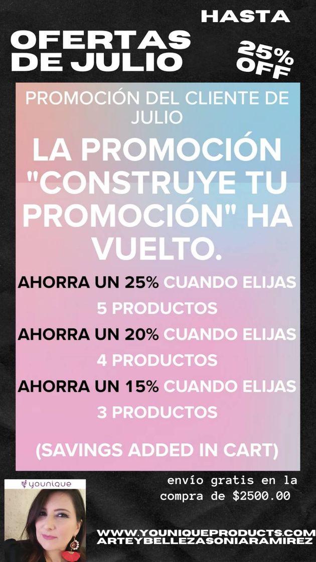 Fashion Las promociones de julio de Younique están increíbles 💯