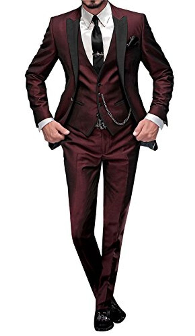 Social GEORGE BRIDE 002 - Traje de 5 Piezas para Hombre