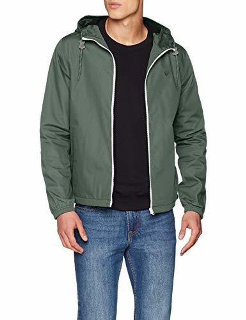 Social Element Alder Chaqueta con Capucha, Hombre, Verde