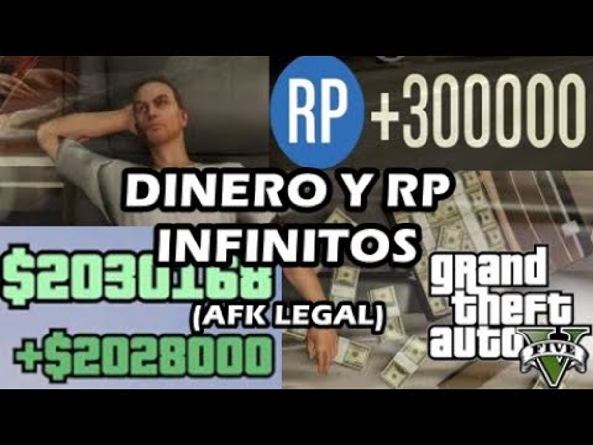DINERO Y RP INFINITOS AFK LEGAL | GTA Online - YouTube
