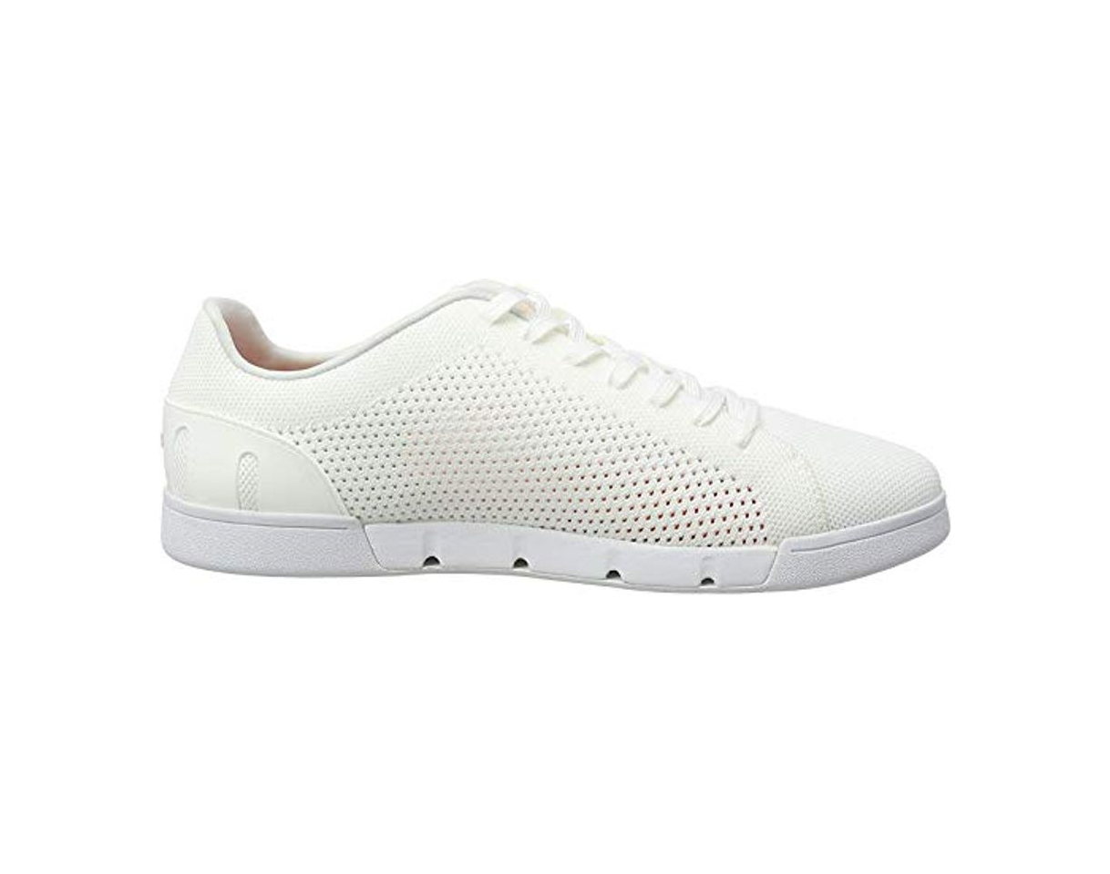 Social SWIMS Breeze Tennis Knit, Zapatillas para Hombre, Blanco