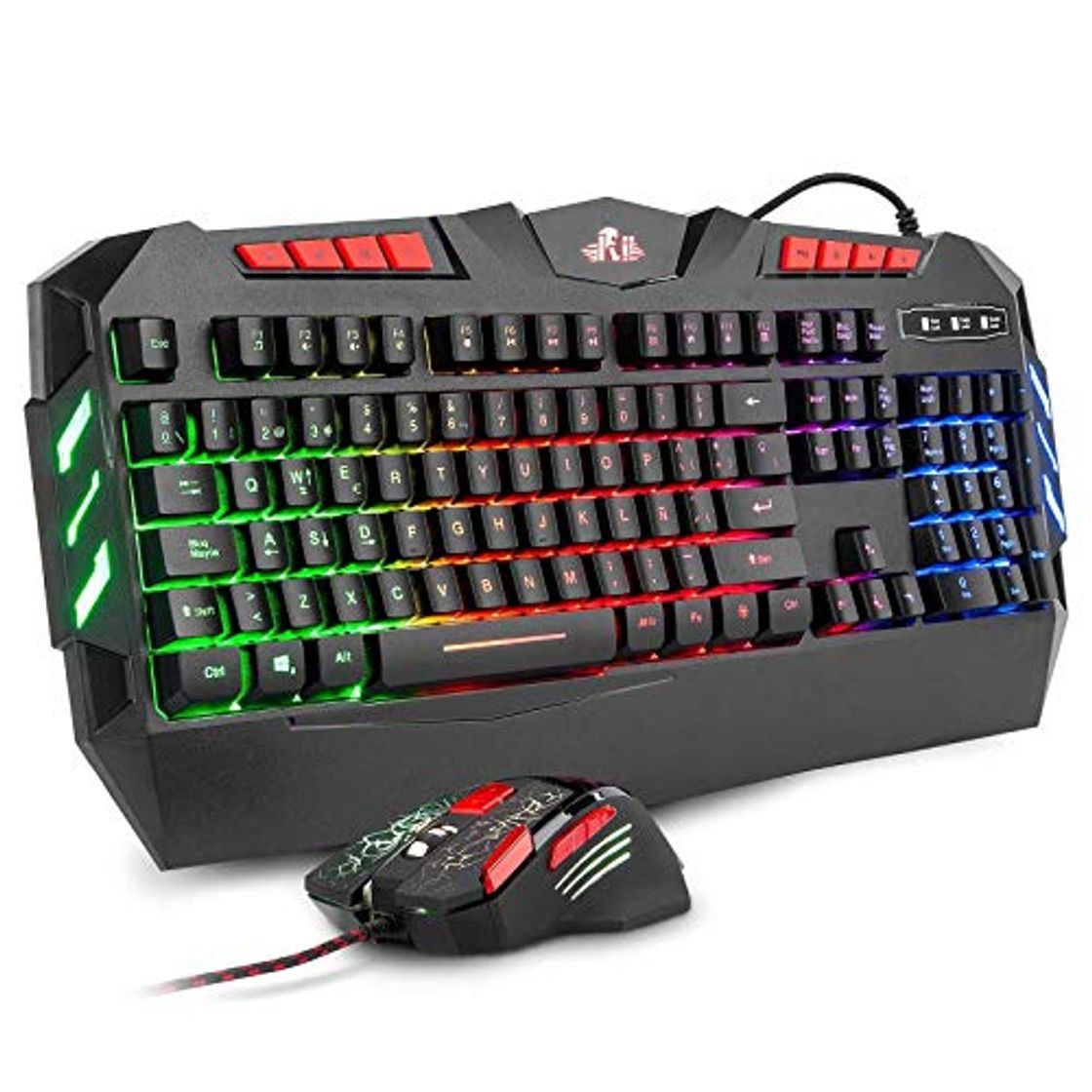 Social Rii RK900+ Teclado con sensibilidad mecánica Completo
