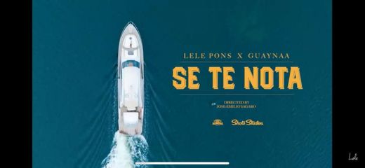 Lele Pons & Guaynaa - Se Te Nota (Official Music Video) - YouTube