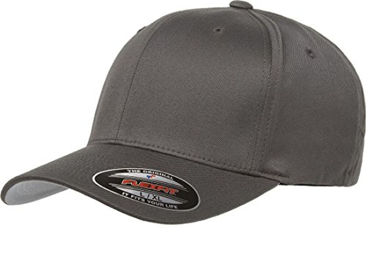 Fashion Flex Fit - Gorra de béisbol para hombre Gris gris oscuro Small