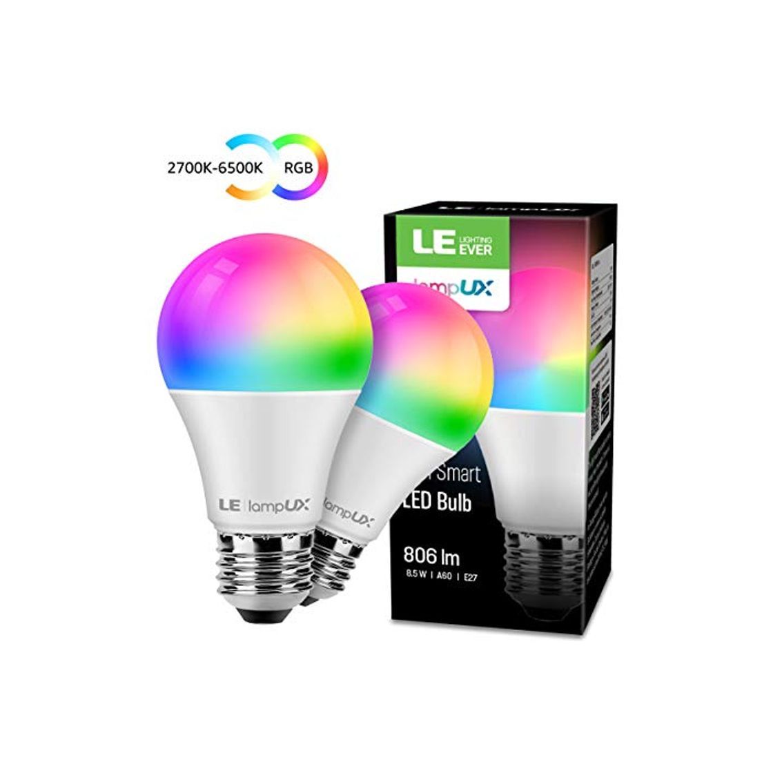 Social Bombilla LED Inteligente WiFi Regulable