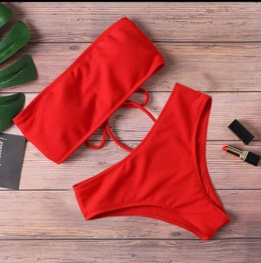 Bikini rojo