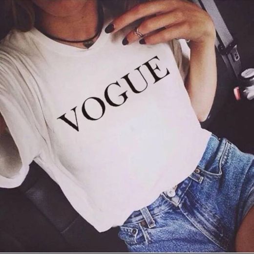 Camiseta vogue