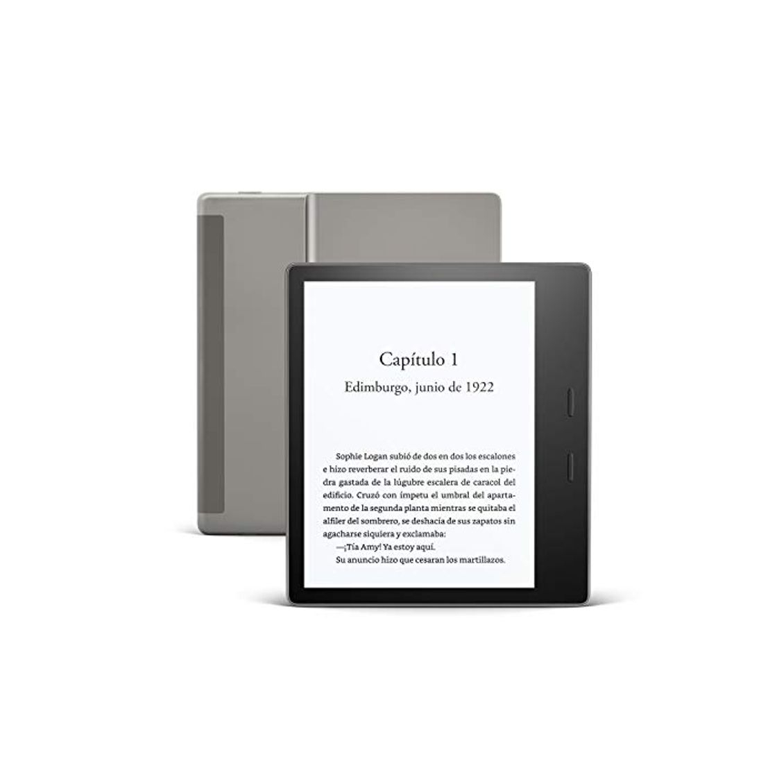 Producto Kindle Oasis, ahora con luz cálida ajustable, resistente al agua, 32 GB,