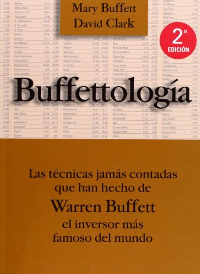 Libro Buffettología: Las técnicas jamás contadas que han hecho de Warren Buffett el