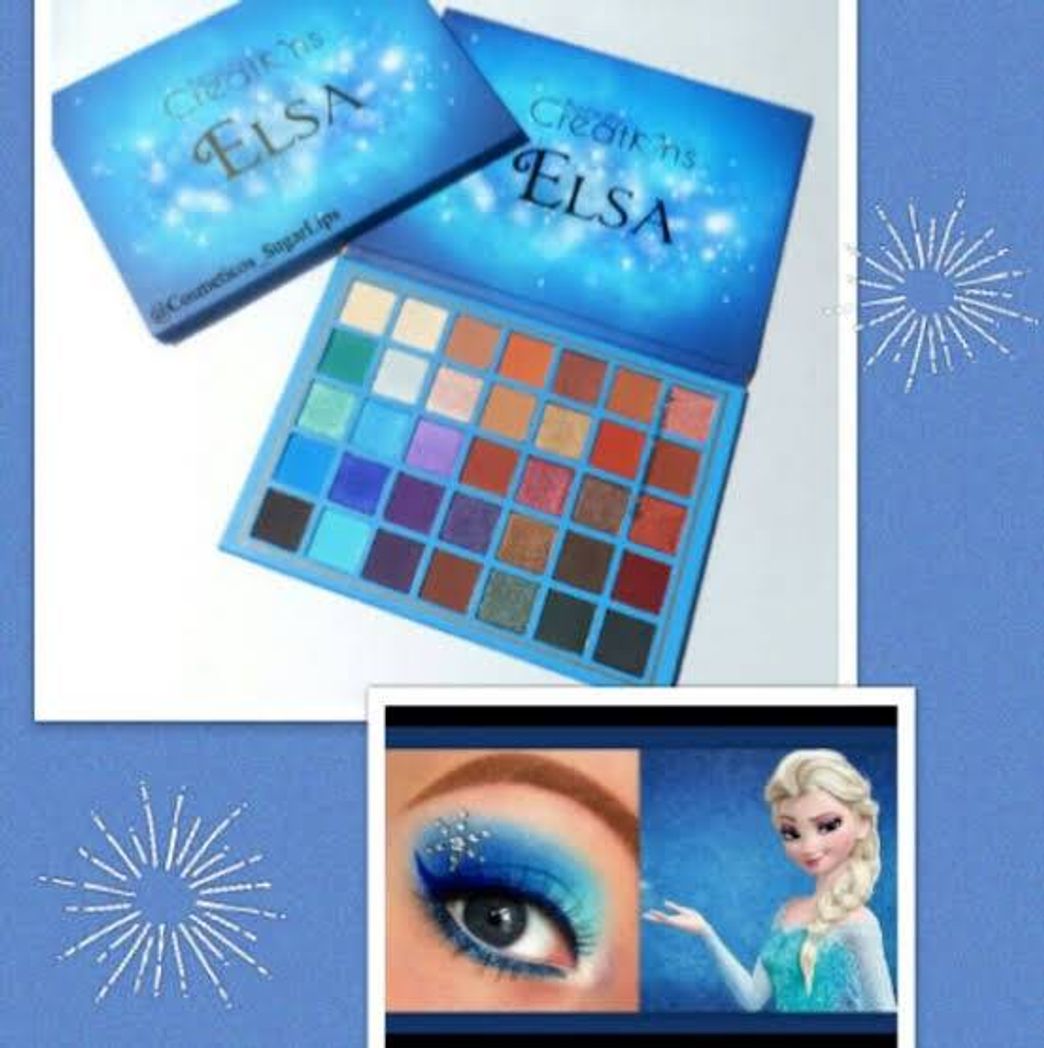 Social Beauty Creation Elsa 35 Color Elsa Eyeshadow Palette