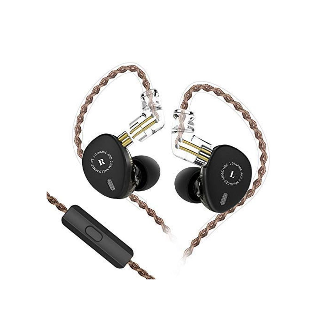 Producto Yinyoo KBEAR KB06 Auriculares de Alta fidelidad Auriculares IEM 2BA 1DD Controladores