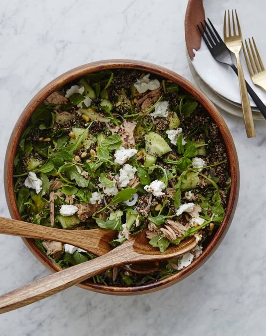 Fashion Ensalada de Quinoa con Pepino & Atún 🥒 