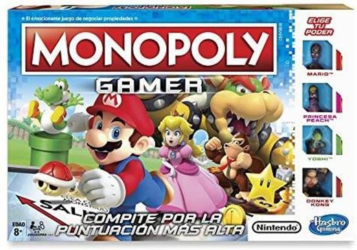 Juego de Mesa Monopoly Gamer

