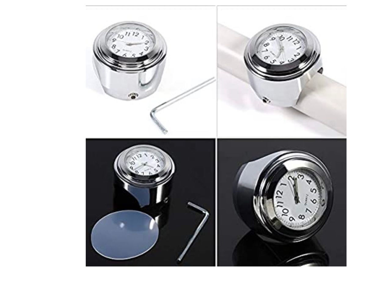 Social Reloj Café Racer para manubrio 