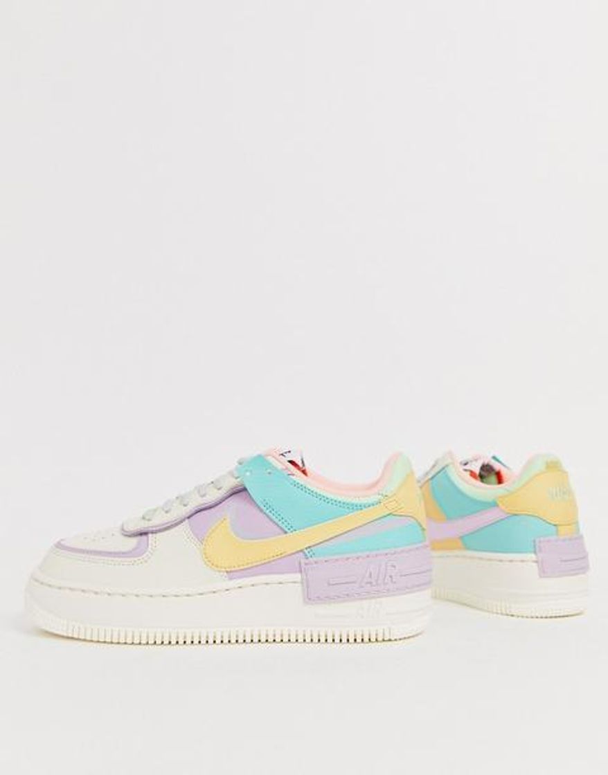 Moda Nike Air Force 1 Shadow pastel 

