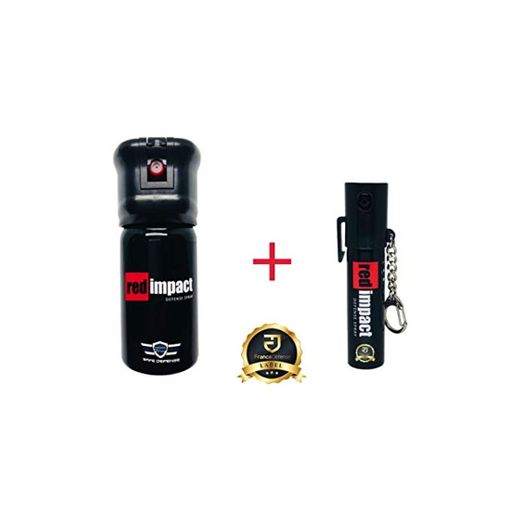 SAFE DEFENSE Pack Anti-agresión Spray REDimpact 40 ML Gel