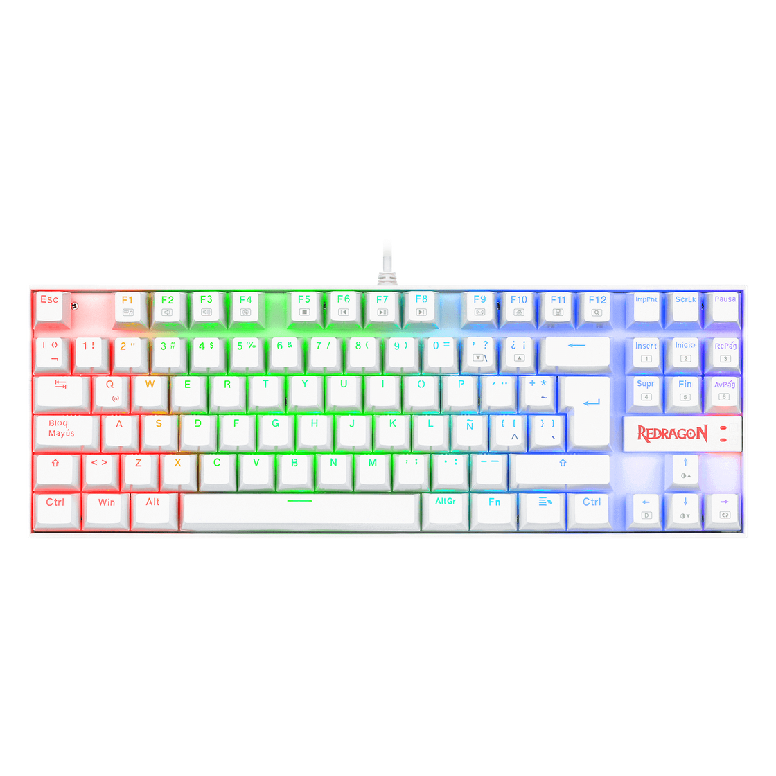 Fashion KUMARA WHITE K552W-RGB - Redragon Latino America