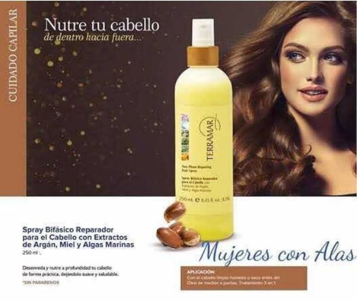 Moda Spray bifásico para cabello reseco y con frizz