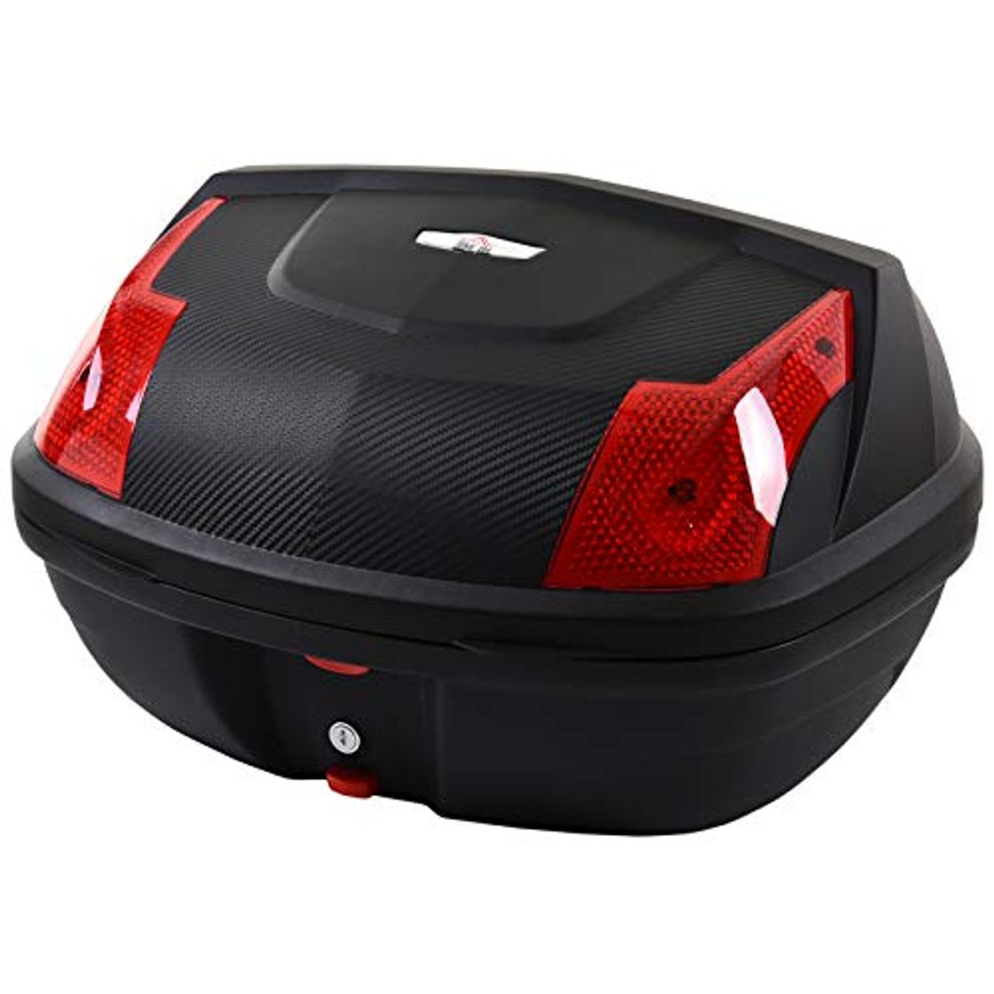 Producto HOMCOM Maletero de Scooter Baúl de Moto para 1 Casco Integral y