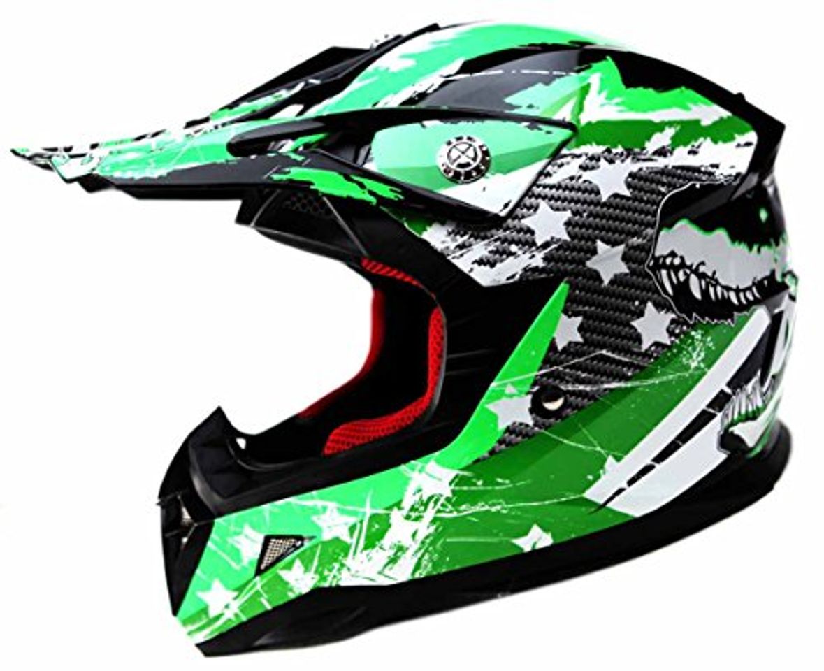 Producto Casco Motocross Niño ECE Homologado - YEMA YM-211 Casco de Moto Infantil