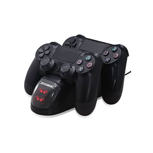 Estación de carga para DualShock 4 Controller - ElecGear Rápida Dual Charger