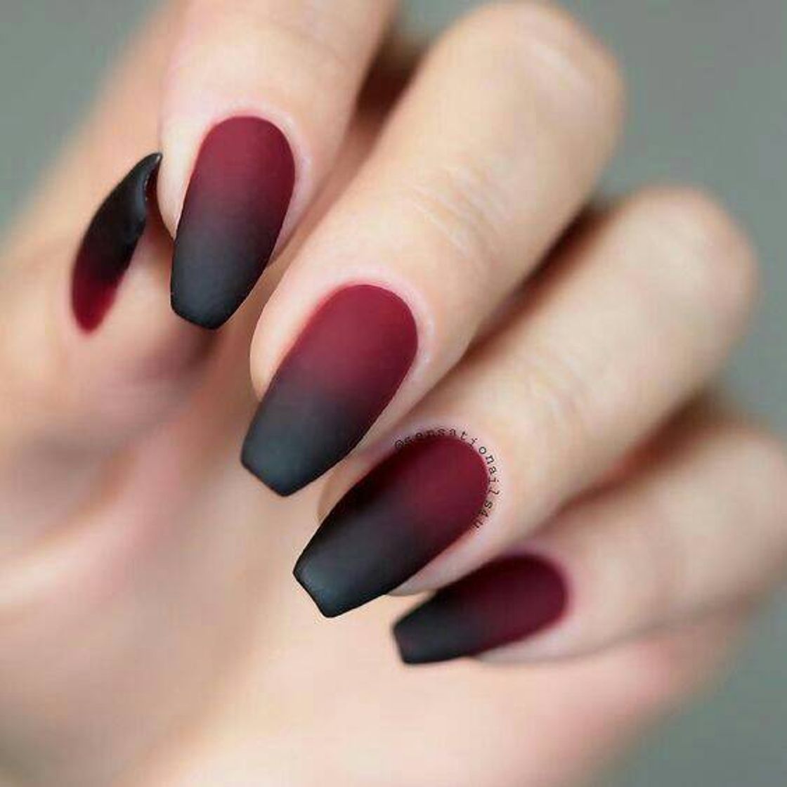 Fashion Unhas foscas 