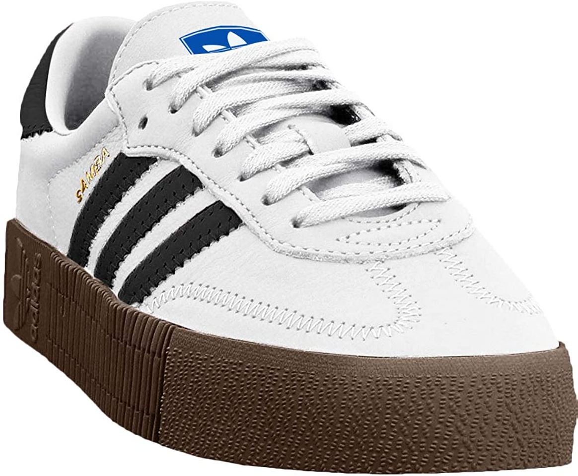 Moda Adidas Sambarose, Zapatillas Clasicas para Mujer, Blanco