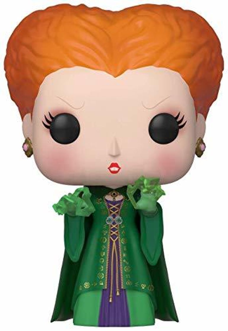 Social Funko- Pop Figura de Vinilo: Disney: Hocus Pocus-Winifred w/Magic Coleccionable,