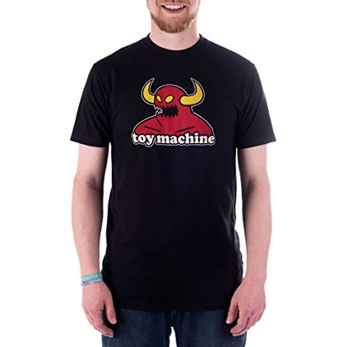 Moda Toy Machine Monster Tee Black