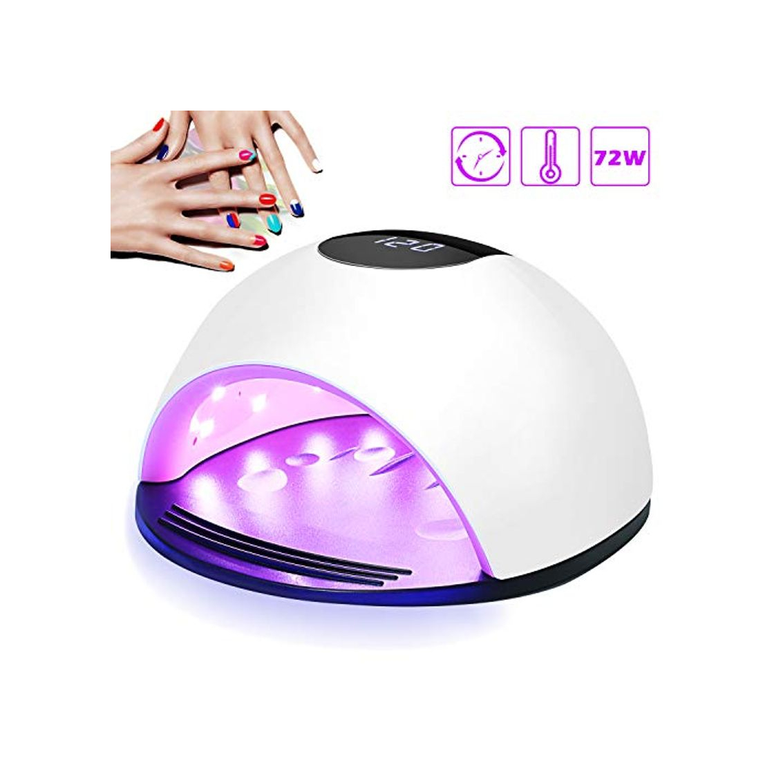 Social Lámpara LED UV Uñas