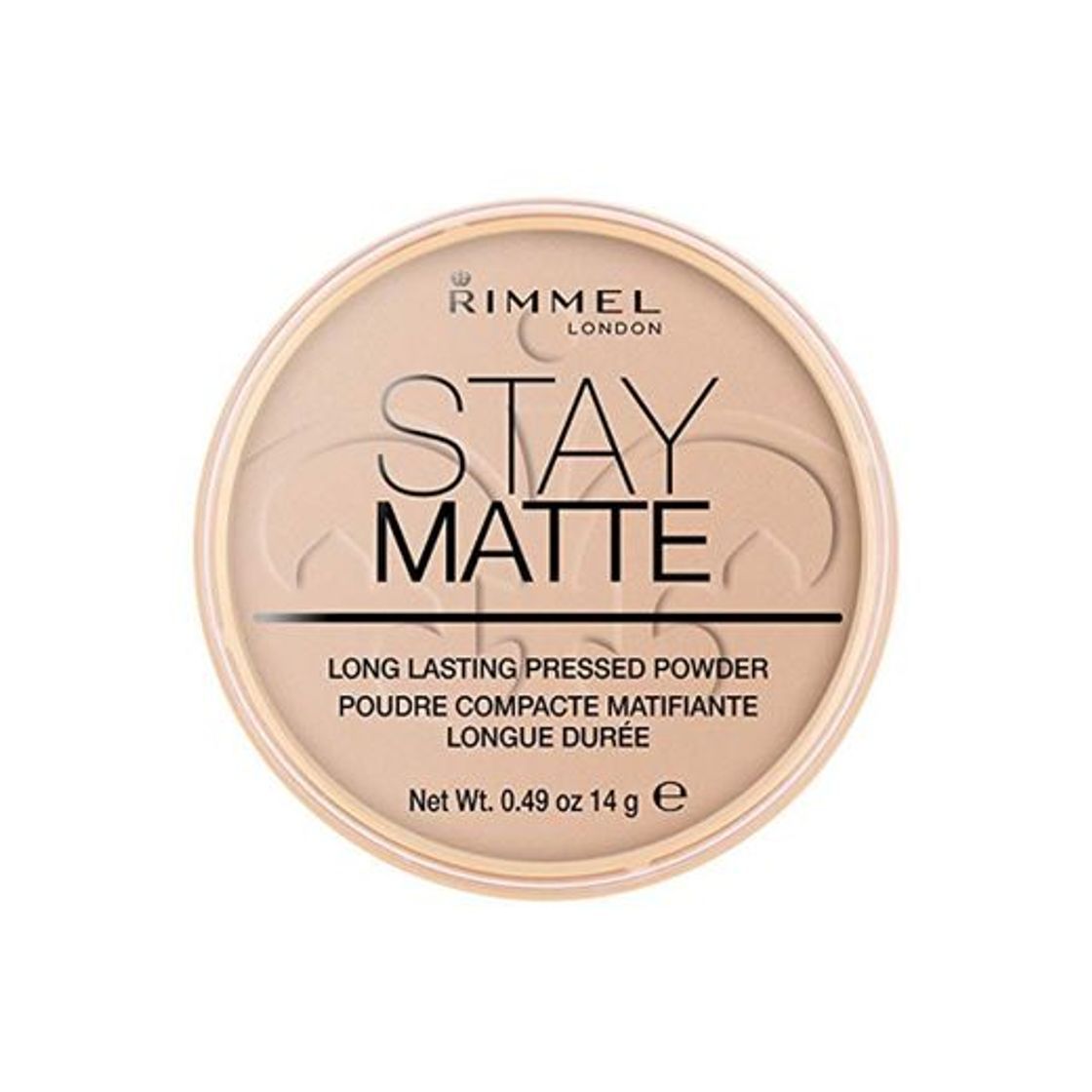 Social Rimmel London Stay Matte Tono 005 Polvo Compacto Matificante con Minerales Naturales