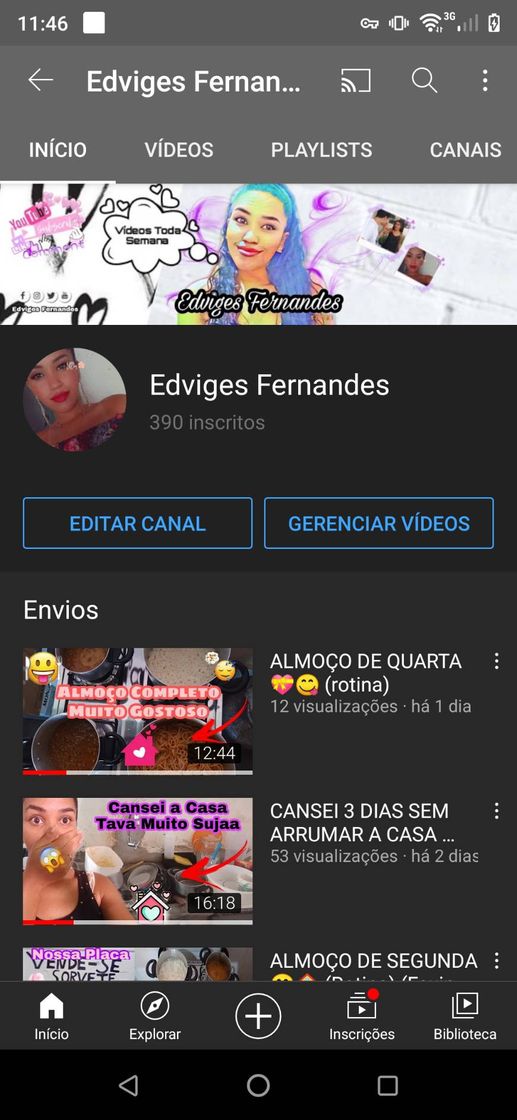 Social Edviges Fernandes - YouTube