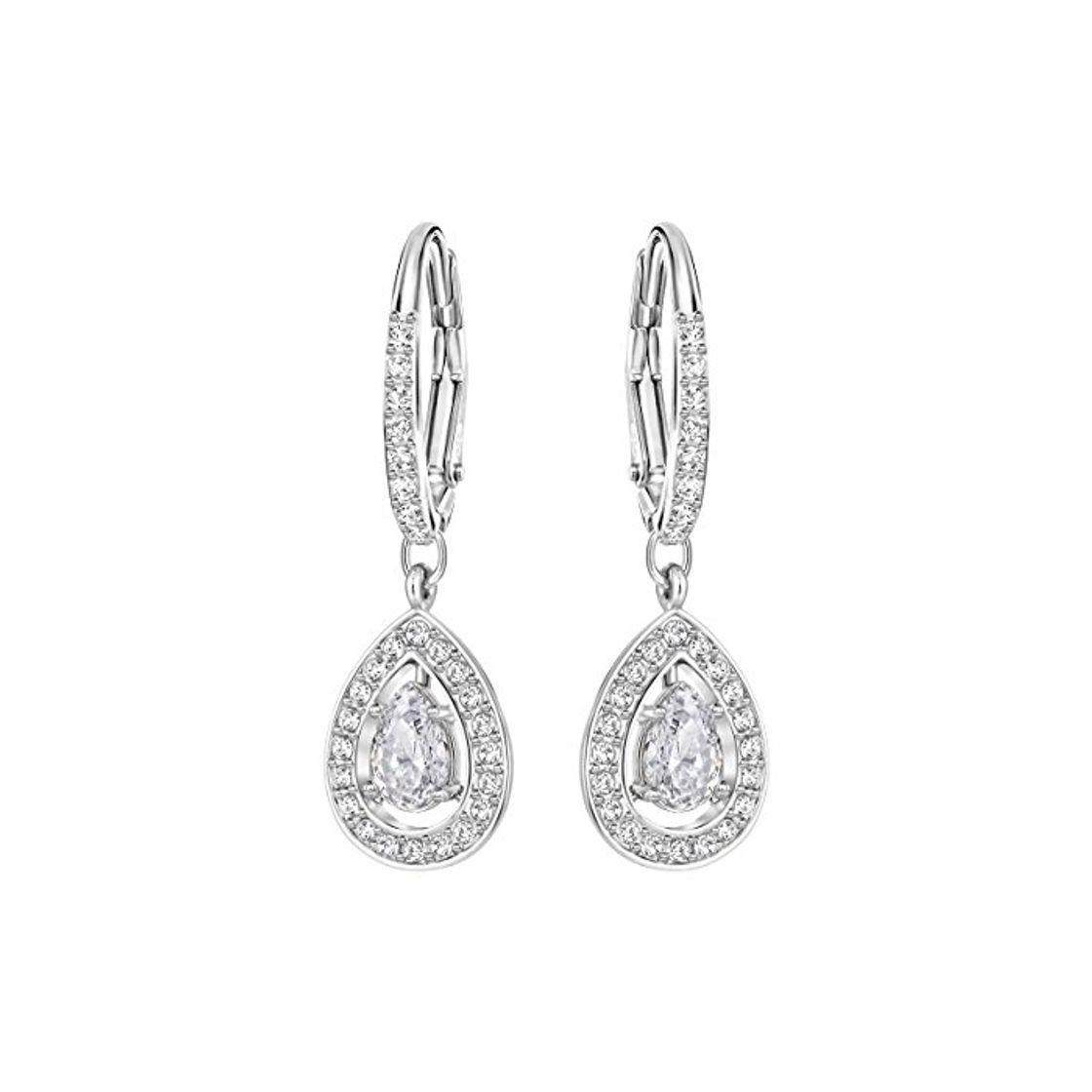 Social Swarovski Pendientes Attract Pear