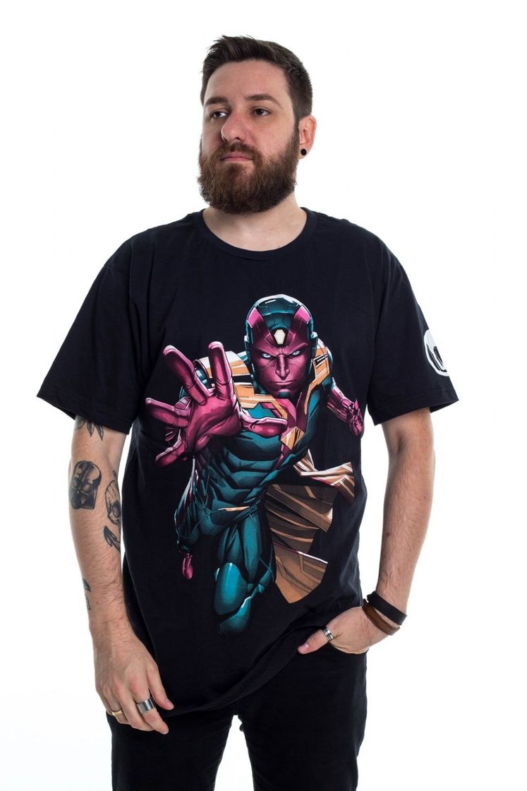 Fashion Camiseta Marvel Visão