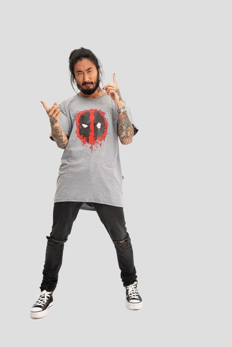 Moda Camiseta Deadpool Logo