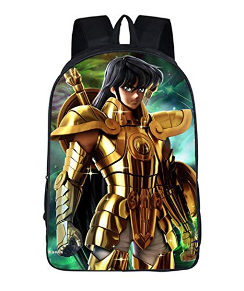 Fashion Cosstars Saint Seiya Anime Imagen Estudiantes Mochila Escolar Bolsas de Escuela Ocio