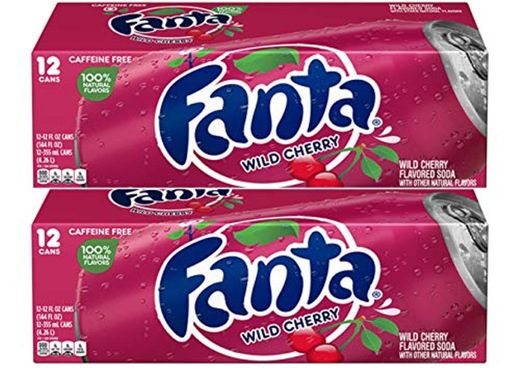 Fanta Wild Cherry Flavoured Soda 355 ml