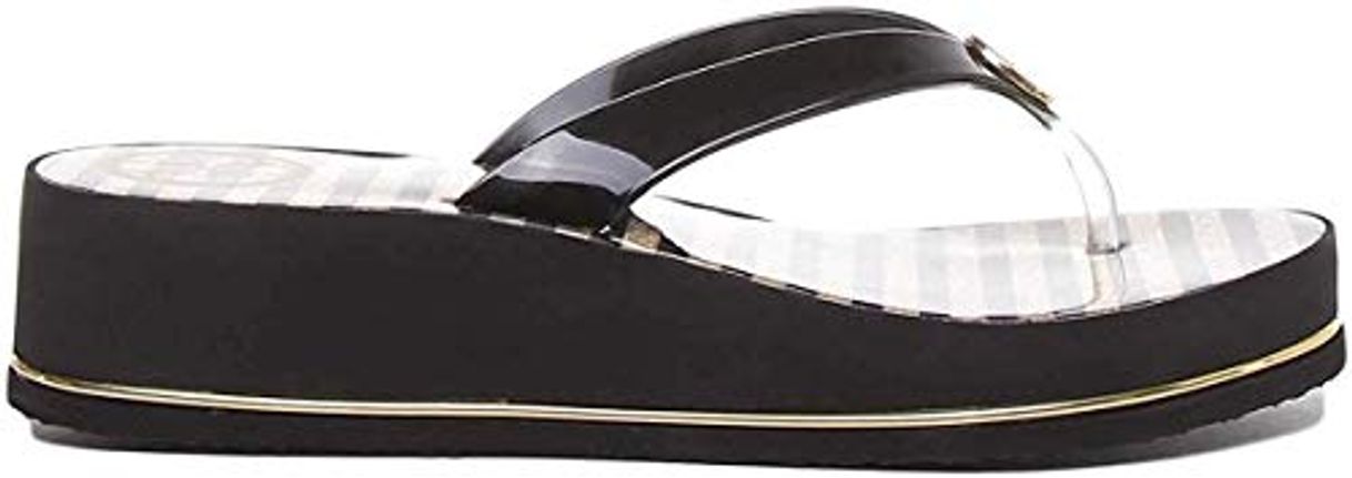 Social Guess FL6ENZ ELE21 Chanclas Mujeres Negro 36