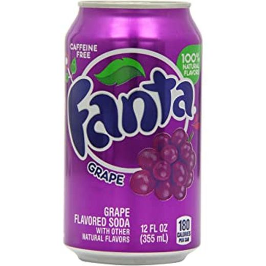 Fanta Grape Soda Can 355 ml