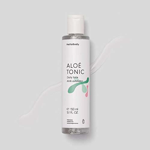 Beauty HelloBody Aloe Tonic Daily Face AHA Exfoliator