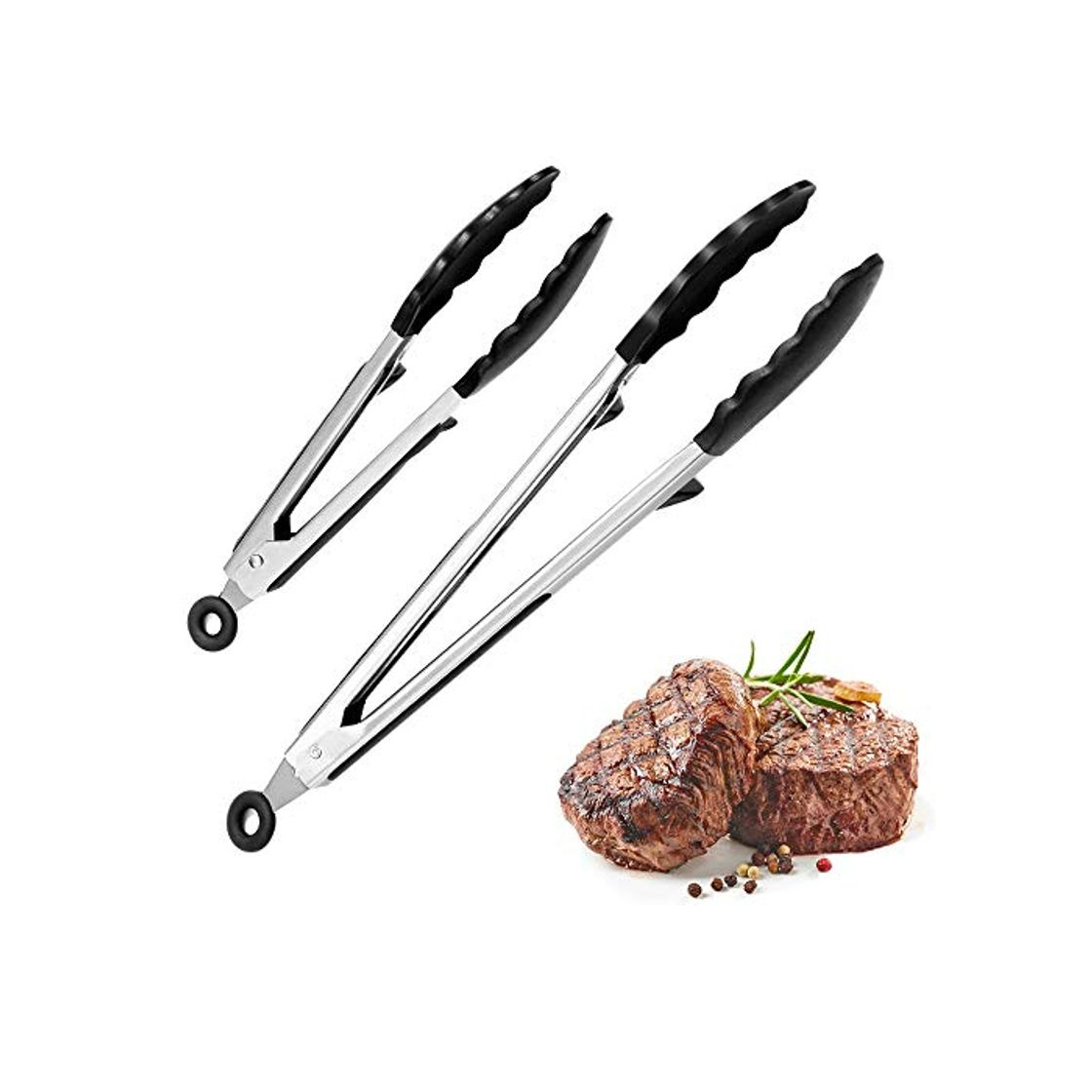 Product Raniaco Pinzas de Cocina Utensilios Barbacoa Pinzas Cocina Acero Inoxidable 304 y