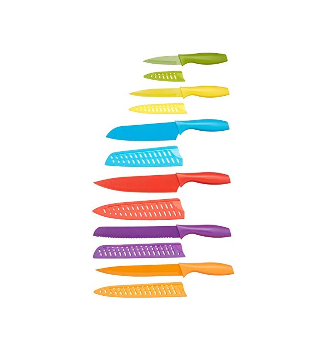 Products AmazonBasics - Juego de cuchillos de colores