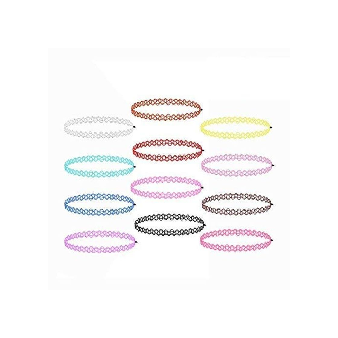 OFKPO 12 Piezas Accesorios de vestir gótico