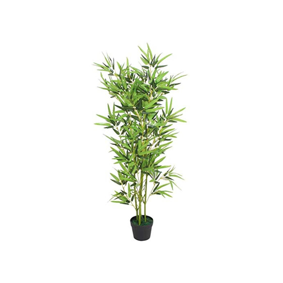 Products vidaXL Árbol de Bambú Artificial Macetero 120 cm Verde Maceta Planta Plástico