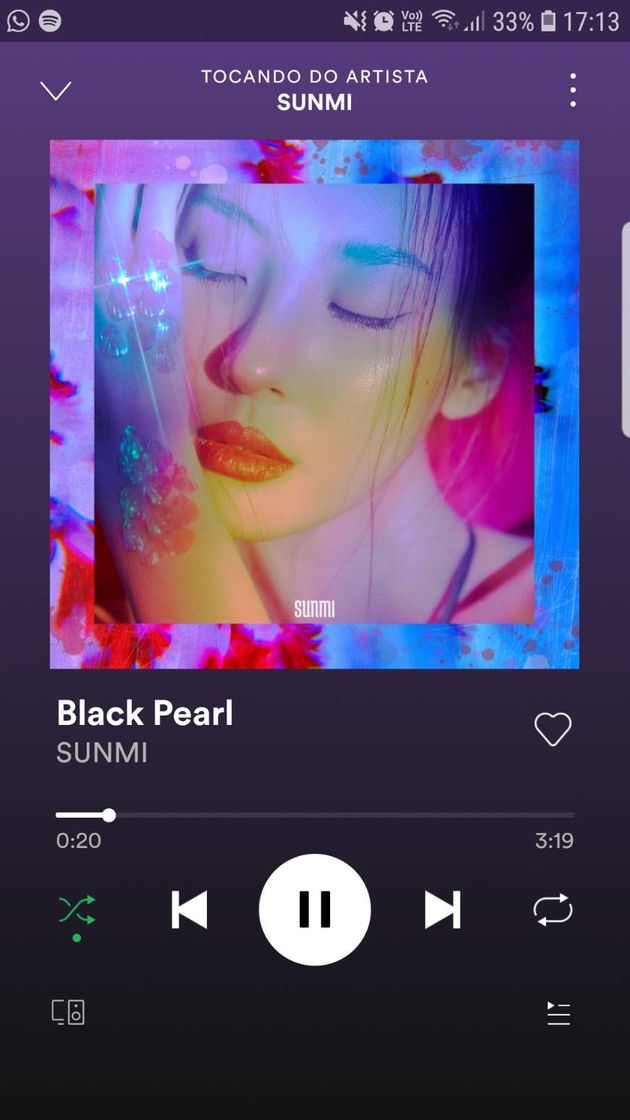 Canciones Sunmi - Black Pearl 