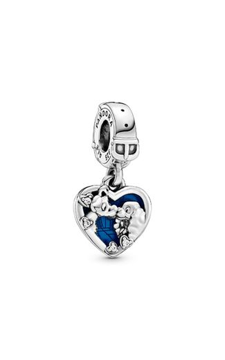 Disney Lady and the Tramp Heart Dangle Charm 