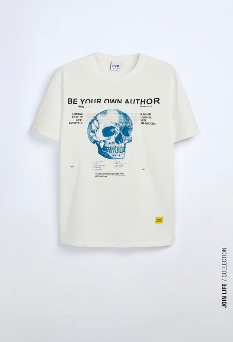 Fashion Camiseta Parche Calavera 